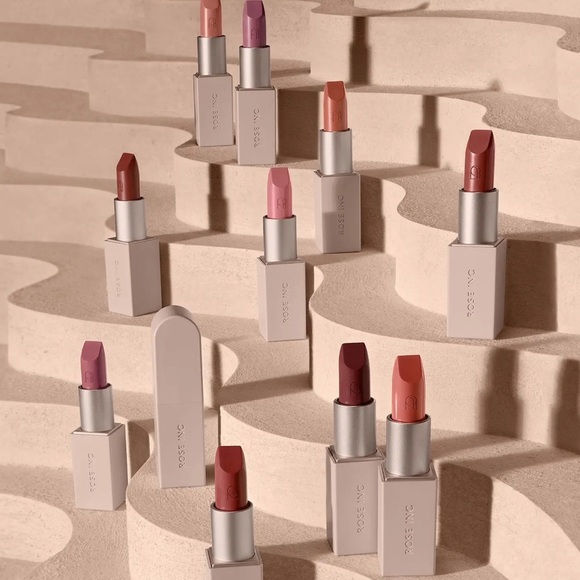 Rose Inc Besotted Satin Lip Color Rich Refillable Lipstick full size 4g .14oz - Picture 11 of 15